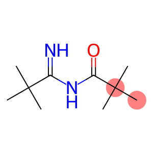 Propanamide,  N-(1-imino-2,2-dimethylpropyl)-2,2-dimethyl-