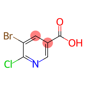 5-Bromo-6-chloro-3-pyridinecarboxylicacid