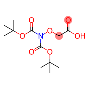 2-[bis[(2-methylpropan-2-yl)oxycarbonyl]amino]oxyacetic acid