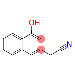 2-Naphthaleneacetonitrile, 4-hydroxy-