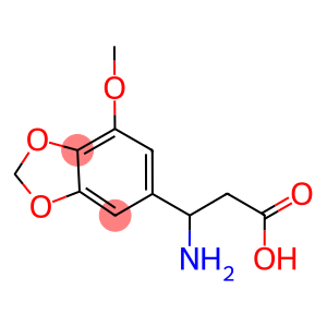 1,3-Benzodioxole-5-propanoic acid, β-amino-7-methoxy-