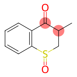 2,3-Dihydro-3-methyl-4H-1-benzothiopyran-4-one 1-oxide