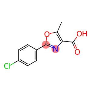 2-(4-氯苯基)-5-甲基-1,3-噁唑-4-羧酸