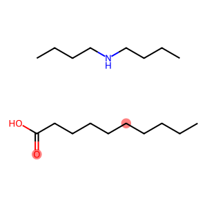 Dibutylamine, decanoic acid salt