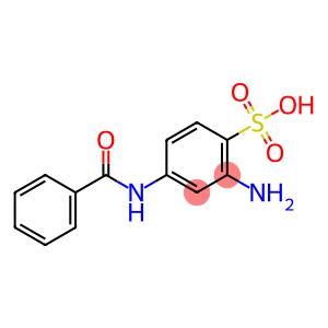 2-amino-4-benzamidobenzenesulphonic acid