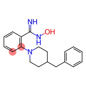 Benzenecarboximidamide, N-hydroxy-2-[4-(phenylmethyl)-1-piperidinyl]-