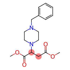 dimethyl 2-(4-benzylpiperazin-1-yl)butanedioate
