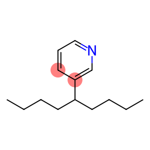 Pyridine, 3-(1-butylpentyl)-
