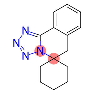 5,6-dihydrospiro(tetraazolo[5,1-a]isoquinoline-5,1'-cyclohexane)