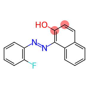 2-Naphthalenol, 1-[(2-fluorophenyl)azo]-