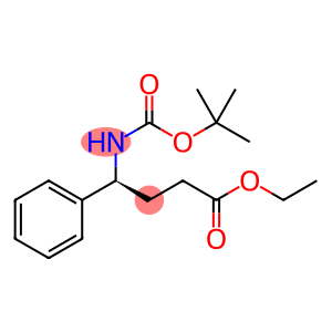 Benzenebutanoic acid, γ-[[(1,1-dimethylethoxy)carbonyl]amino]-, ethyl ester, (γS)-