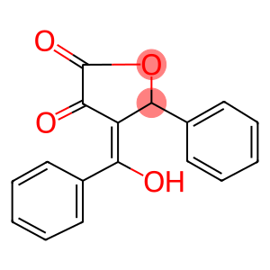 4-[hydroxy(phenyl)methylene]-5-phenyldihydro-2,3-furandione