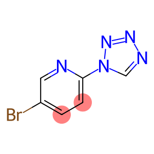 PYRIDINE, 5-BROMO-2-(1H-TETRAZOL-1-YL)-