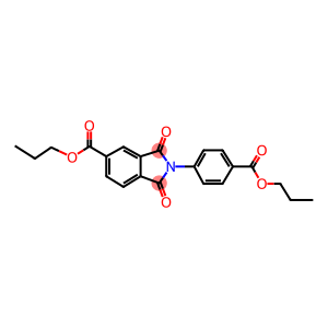 propyl 1,3-dioxo-2-[4-(propoxycarbonyl)phenyl]-5-isoindolinecarboxylate