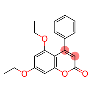 5,7-diethoxy-4-phenylchromen-2-one