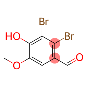 2,3-二溴-4-羟基-5-甲氧基苯甲醛