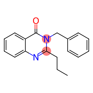 4(3H)-Quinazolinone, 3-(phenylmethyl)-2-propyl-