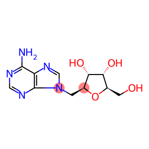 9-(β-D-Ribofuranosylmethyl)-9H-purine-6-amine