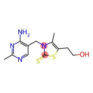 3-((4-氨基-2-甲基嘧啶-5-基)甲基)-5-(2-羟乙基)-4-甲基噻唑-2(3H)-硫酮
