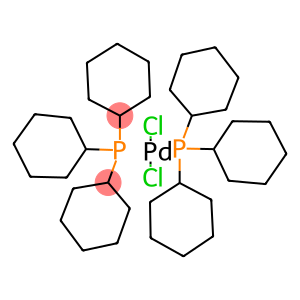 dichloropalladium,tricyclohexylphosphane