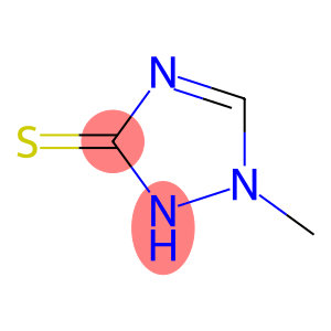3H-1,2,4-Triazole-3-thione, 1,2-dihydro-1-methyl-