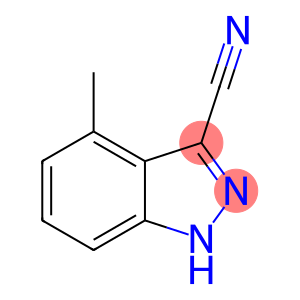 1H-Indazole-3-carbonitrile, 4-methyl-