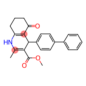 methyl 4-[1,1'-biphenyl]-4-yl-2-methyl-5-oxo-1,4,5,6,7,8-hexahydro-3-quinolinecarboxylate