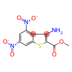 methyl 3-amino-4,6-dinitro-1-benzothiophene-2-carboxylate