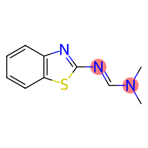Methanimidamide, N-2-benzothiazolyl-N,N-dimethyl- (9CI)