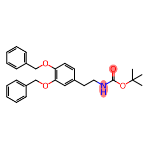 Carbamic acid, N-[2-[3,4-bis(phenylmethoxy)phenyl]ethyl]-, 1,1-dimethylethyl ester