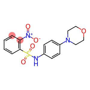N-(4-morpholinophenyl)-2-nitrobenzenesulfonamide