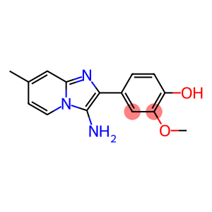 4-(3-AMINO-7-METHYLIMIDAZO[1,2-A]PYRIDIN-2-YL)-2-METHOXYPHENOL