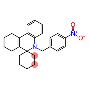 5'-(4-nitrobenzyl)-5',6',7',8',9',10'-hexahydrospiro(cyclohexane-1,6'-phenanthridine)
