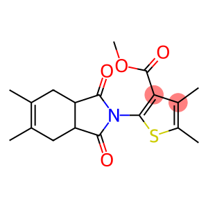 Methyl 2-(5,6-dimethyl-1,3-dioxo-3a,4,7,7a-tetrahydroisoindol-2-yl)-4,5-dimethylthiophene-3-carboxylate