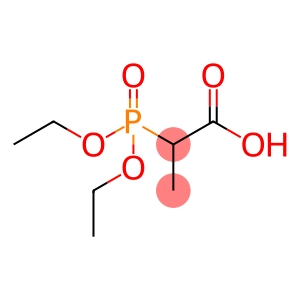 Propanoic acid, 2-(diethoxyphosphinyl)-