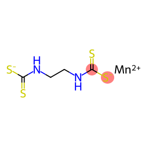 manganese(+2) cation: [2-(sulfidocarbothioylamino)ethylamino]methanedi thioate