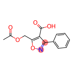 4-Isoxazolecarboxylicacid,5-(hydroxymethyl)-3-phenyl-,acetate(ester)(8CI)