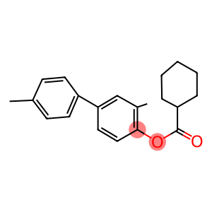 3,4'-dimethyl[1,1'-biphenyl]-4-yl cyclohexanecarboxylate