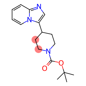 TERT-BUTYL 4-(IMIDAZO[1,2-A]PYRIDIN-3-YL)PIPERIDINE-1-CARBOXYLATE