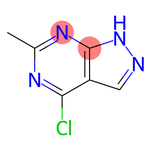 1H-Pyrazolo[3,4-d]pyriMidine, 4-chloro-6-Methyl-