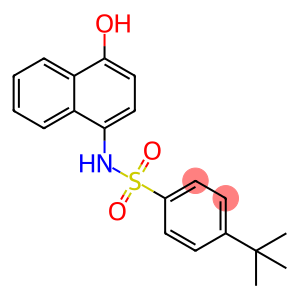 4-(tert-butyl)-N-(4-hydroxynaphthalen-1-yl)benzenesulfonamide