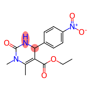 1,6-二甲基-4-(4-硝基苯基)-2-氧-1,2,3,4-四氢嘧啶-5-羧酸乙酯