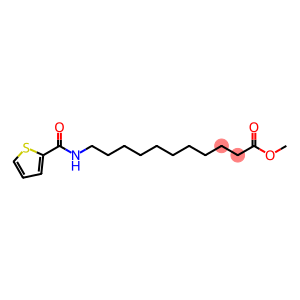 Undecanoic acid, 11-[(2-thienylcarbonyl)amino]-, methyl ester