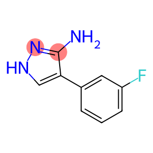 1H-Pyrazol-3-amine, 4-(3-fluorophenyl)-