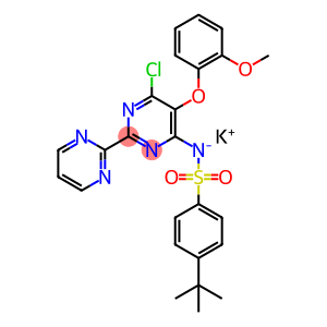 N-[6-氯-5-(2-甲氧基苯氧基)[2,2'-双嘧啶]-4-基]-4-(1,1-二甲基乙基)苯磺酰胺钾盐