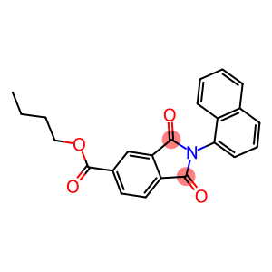 butyl 2-(1-naphthyl)-1,3-dioxoisoindoline-5-carboxylate