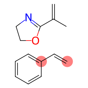 Oxazole,4,5-dihydro-2-(1-methylethenyl)-,polymer with ethenylbenzene