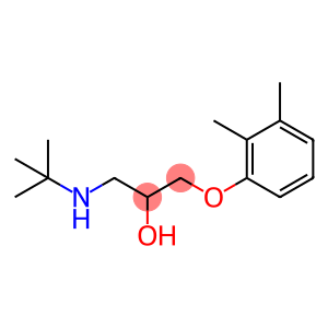2-Propanol, 1-[(1,1-dimethylethyl)amino]-3-(2,3-dimethylphenoxy)-