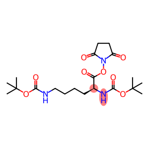 NΑ,NΕ-二叔丁氧羰基-L-赖氨酸 N-丁二酰亚胺酯