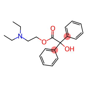 2-二乙基氨基乙基 2-羟基-2,2-二苯基乙酸酯